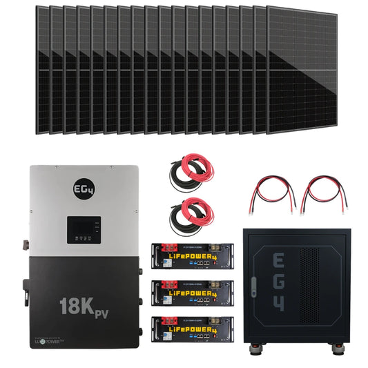 EG4 Hybrid Kit | 18kPV + Server Rack Batteries [KIT-E0006]
