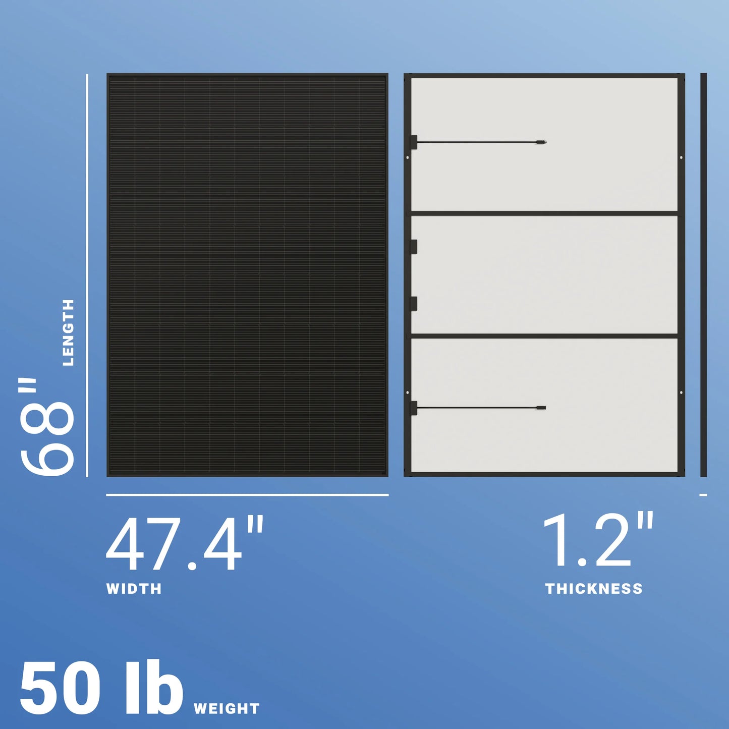 REC 460W Solar Panel 88 Cell All-Black REC460AA PURE-RX
