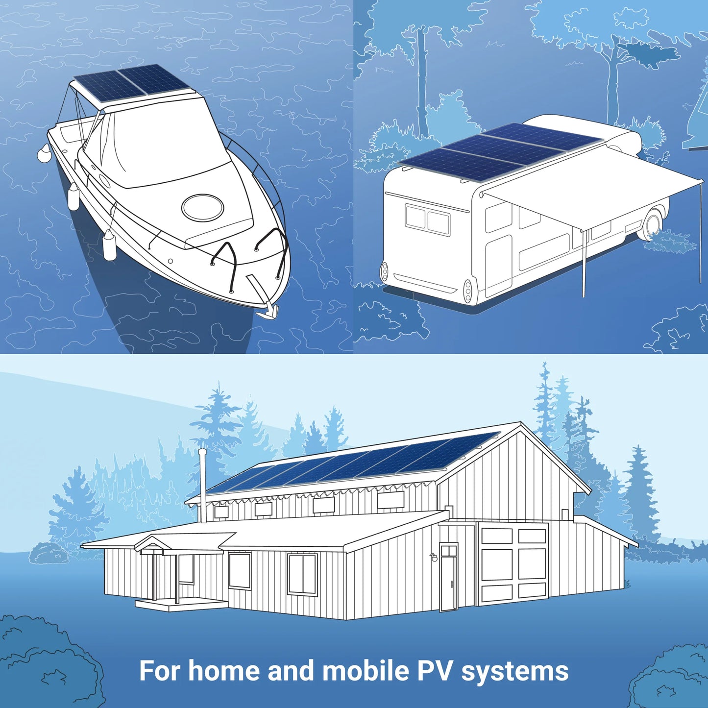 JA Solar 595W Solar Panel 144 Cell Bifacial JA-JAM72-D40-595MB Assembled in the USA