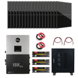 EG4 Hybrid Kit | 18kPV + Server Rack Batteries [KIT-E0006]