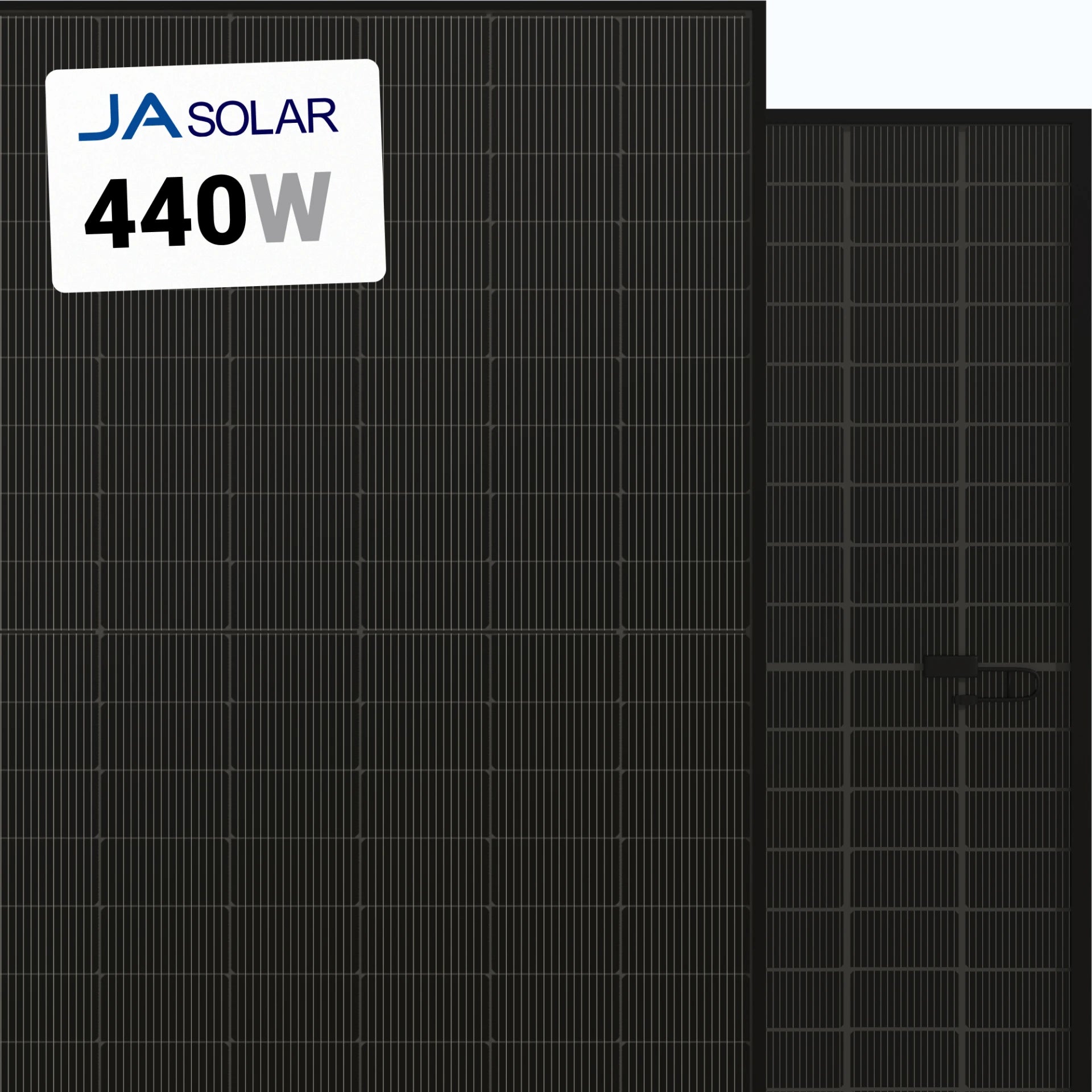 JA Solar 440W Solar Panel 108 Cell All-Black Bifacial JAM54D41-440/MB