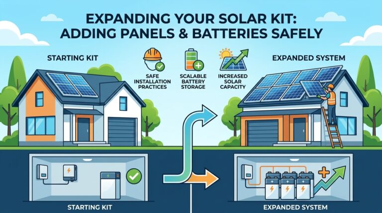 Can You Expand a Solar Kit Later? Adding Panels and Batteries Safely