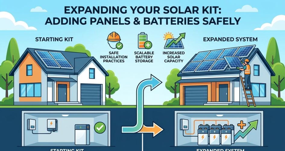 Can You Expand a Solar Kit Later? Adding Panels and Batteries Safely